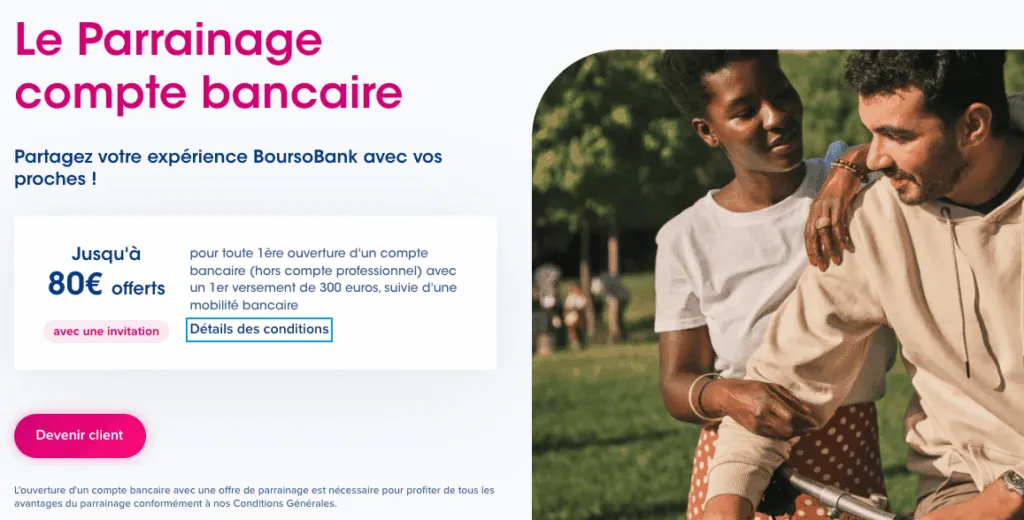 parrainage boursobank